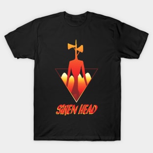 Siren head geometric T-Shirt